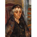 Jacques Chapiro (1887 Dyneburg, Łotwa - 1972 Paryż), Portret kobiety w fotelu, 1928