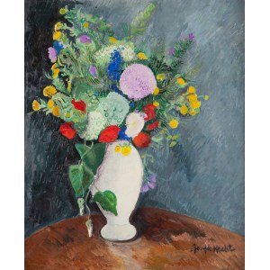 Joseph Hecht (1891 Lodz - 1951 Paris), Still life with flowers