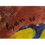 Zdzisław Cyankiewicz (Cyan) (1912 Czechowice - 1981 Paríž), Krajina, 1946