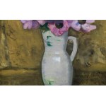 Artur Kolnik (1890 Stanislawow - 1971 Paris), Anemones in a vase