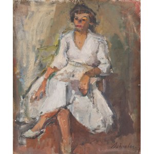 Zygmunt Schreter (1886 Łódź - 1977 Paryż), Portret kobiety