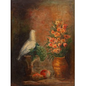 Marc Sterling (1898 Rosja - 1976 Paryż), Martwa natura z gołębiem, 1930