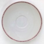 Set of porcelain cups with saucers by Bavaria Edelporzellan, Bavaria, Germany, (3 pieces).