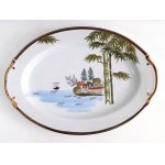 Hand-painted tableware for 10 people
