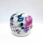 Hand-painted flacon / vase, Hong Kong