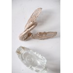 A pair of swans - salt and pepper shakers, France, 1950s.