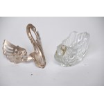 A pair of swans - salt and pepper shakers, France, 1950s.