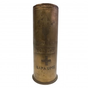 Sztuka okopowa: Wazon wykonany z łuski pocisku artyleryjskiego, 1917