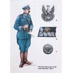 Satz Sammlerpostkarten Schlacht von Warschau 1920