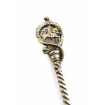 Silver decorative spoon Baptism of Nations, David Andersen, 19th - early 20th century, Norway