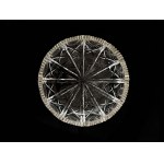 Crystal fruit bowl