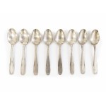 Art déco silver-plated cutlery set, 24 pieces, Le Couvert Français (LCF), France