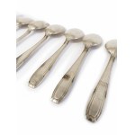 Art déco silver-plated cutlery set, 24 pieces, Le Couvert Français (LCF), France