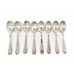 Art déco silver-plated cutlery set, 24 pieces, Le Couvert Français (LCF), France
