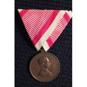 Medal Waleczności (niem. Tapferkeitsmedaille). Medal ustanowiony 19 l ...