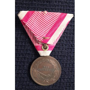 Medal Waleczności (niem. Tapferkeitsmedaille). Medal ustanowiony 19 l ...