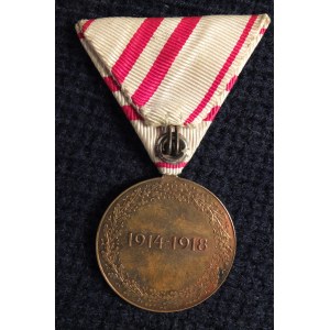Pamiątkowy Medal za I Wojnę (niem. Kriegserinnerungsmedaille). Austr ...