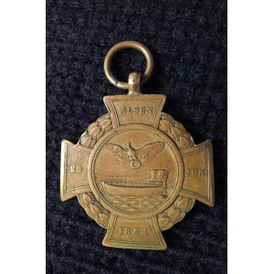 Krzyż za wojnę prusko-duńską 1864 r. (niem. Alsenkreuz). Odznaczen ...