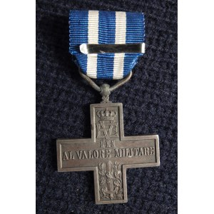 Krzyż Wojenny za Męstwo Wojskowe (wł. Croce di guerra al valore mil ...