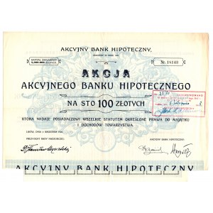 Akcyjny Bank Hipoteczny - 100 zlotých 1926