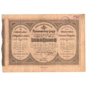 Węgierski Bank Hipoteczny 4% obligacja 1896