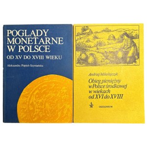 Literatura numizmatyczna - zestaw 2 książek