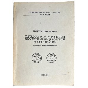 Katalog monet polskich spółdzielni wojskowych z lat 1925-1939 Wojciech Niemirycz