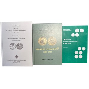 Numismatische Literatur - Litauen - Satz von 3 Büchern