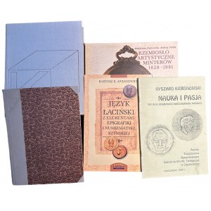 Súbor literatúry týkajúcej sa numizmatiky - 5 kníh