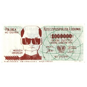 SOLIDARNOŚĆ - 1 000 000 ZŁ. 1987 - Wojciech Jaruzelski