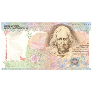PWPW - banknot testowy - Jan Krzeptowski Sabała - 2010