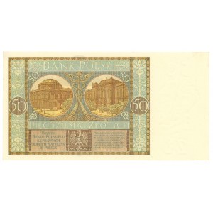 50 złotych 1929 - seria ED.