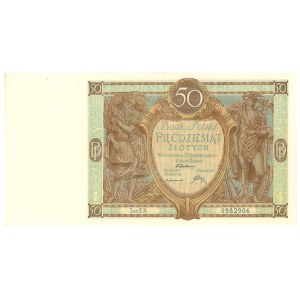 50 złotych 1929 - seria EN.