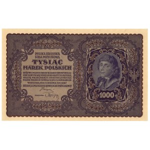 1.000 marek polskich 1919 - I SERJA CH