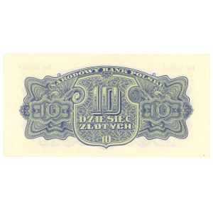10 Zloty 1944 - Obligatorisch - Serie Dd - Gedenkmünze