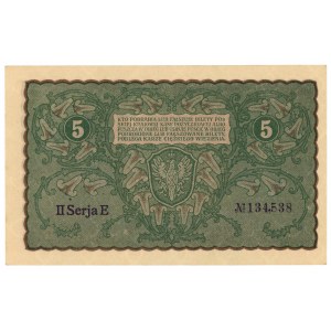 5 poľských mariek 1919 - II Séria E