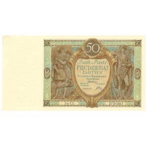 50 złotych 1929 - seria ED.
