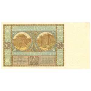 50 złotych 1929 - seria ED.