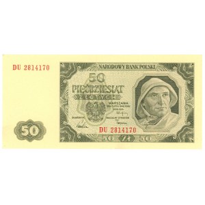 50 złotych 1948 - seria DU