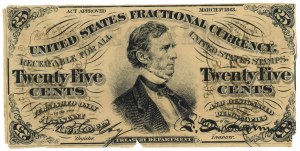 USA - 25 centów 1863 - SPECIMEN
