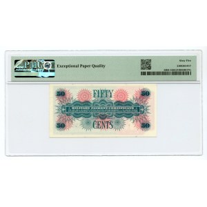 USA - 50 Centów ND (1968) - Military Payment Certificates - PMG 65 EPQ