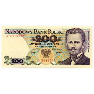 200 złotych 1976 - seria D