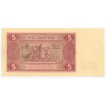 5 złotych 1948 - seria BK