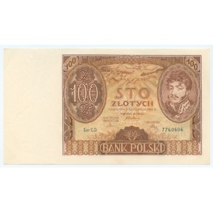 100 złotych 1934 - seria C.D.