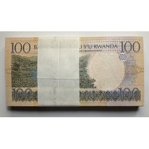 RWANDA - 100 francs 2003 - paczka 100 sztuk