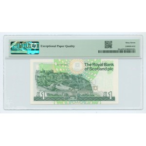 SZKOCJA -1 Pound 2001 - PMG 67 EPQ
