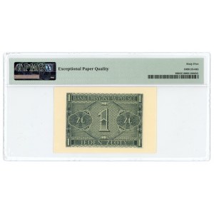 1 złoty 1941 - seria BC - PMG 65 EPQ