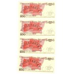 100 złotych 1986 - seria SA - set 16 sztuk