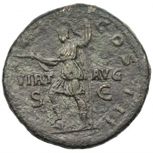 CESARSTWO RZYMSKIE - Sesterius AD 117-138 Hadrian