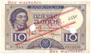 10 złotych 1919 - S.4.A WZÓR 3356